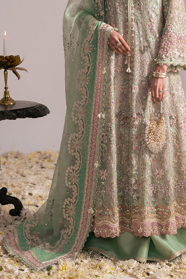 pastel green pakistani dress Pakistani Pastel Green Chikankari Lawn Suit Online in UAE – SALWAR MAHAL main image 0