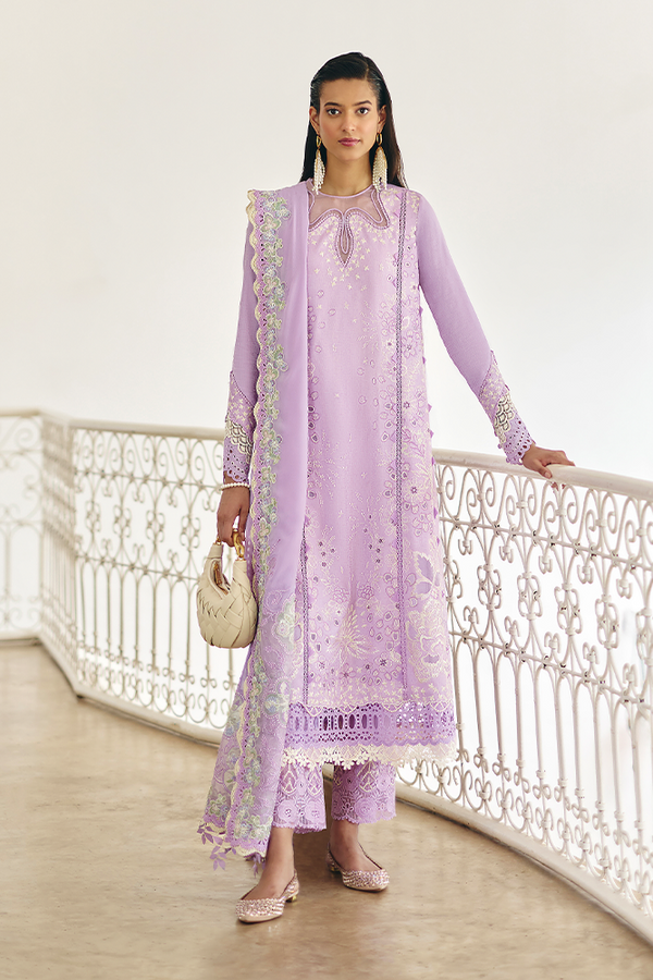 suffuse purple dress Luxury Pret 24