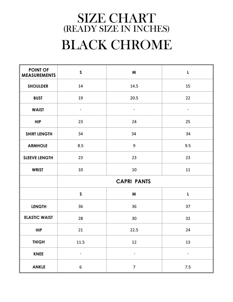 BLACK CHROME - Suffuse